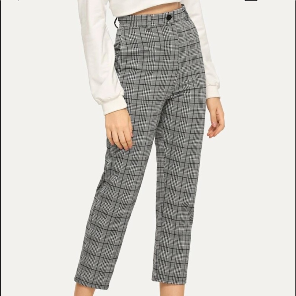 Plaid pants